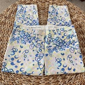 Talbots Weekend Chino in Circle Swirl Print sz 16W